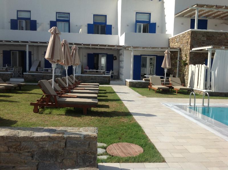 Blue, White And Grey Suites Ornos  Exteriör bild